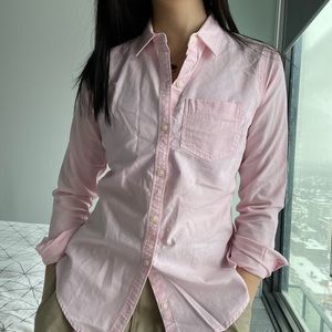 Pink Hollister Cotton Button-Down